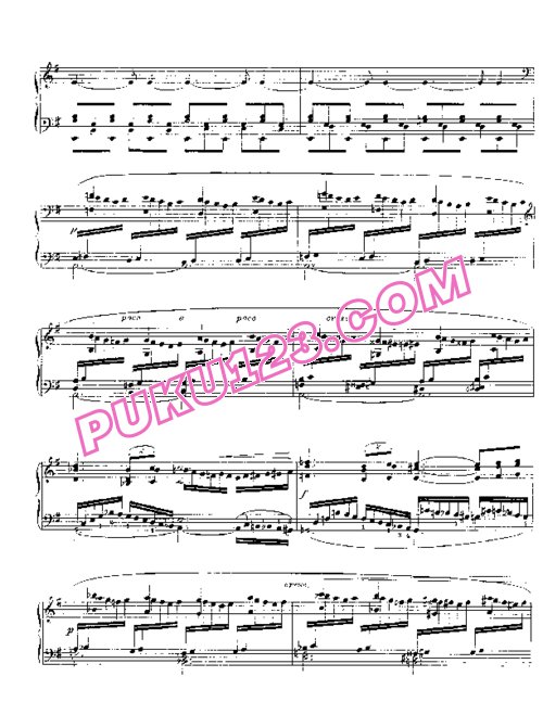 天天钢琴网-免费下载Nocturne No. 12 in E minor Op.107
