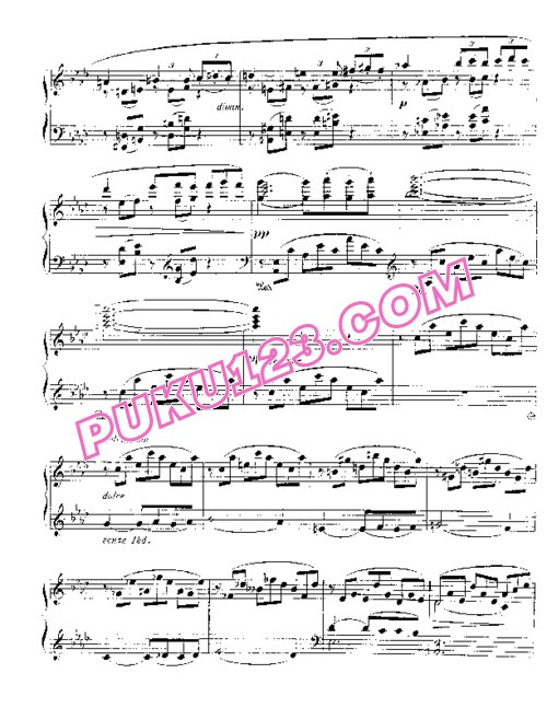 天天钢琴网-免费下载Nocturne No. 3 in A-flat, Op. 33 No. 3