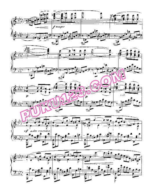 天天钢琴网-免费下载Nocturne No. 3 in A-flat, Op. 33 No. 3