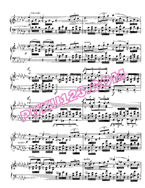 天天钢琴网-免费下载Nocturne No. 4 in E-flat, Op. 36