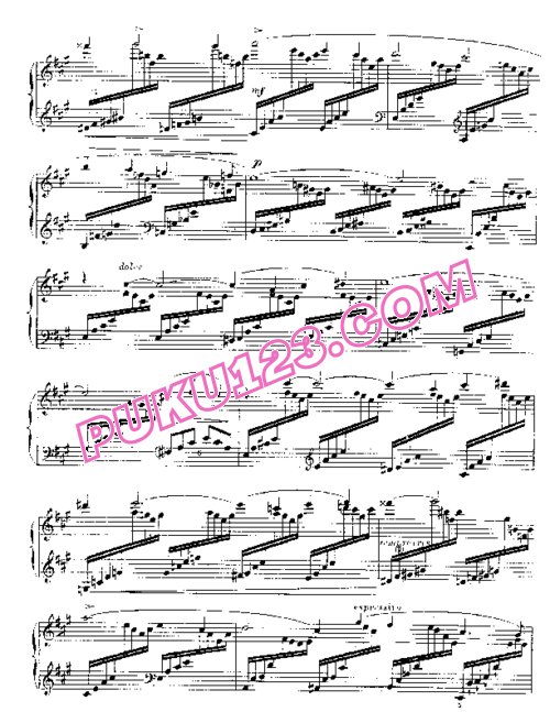 天天钢琴网-免费下载Nocturne No. 6 in D-flat, Op.63