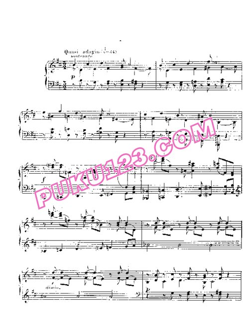 天天钢琴网-免费下载Nocturne No. 9 in B minor, Op.97