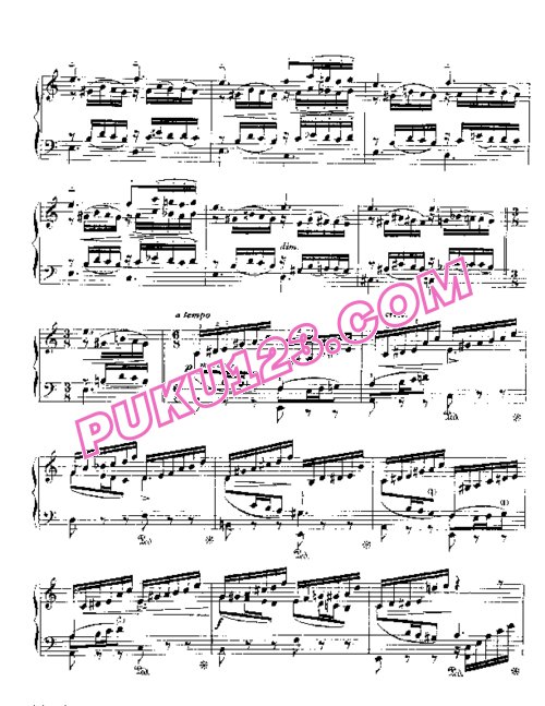 天天钢琴网-免费下载Barcarolle No. 1 in a minor, Op.26