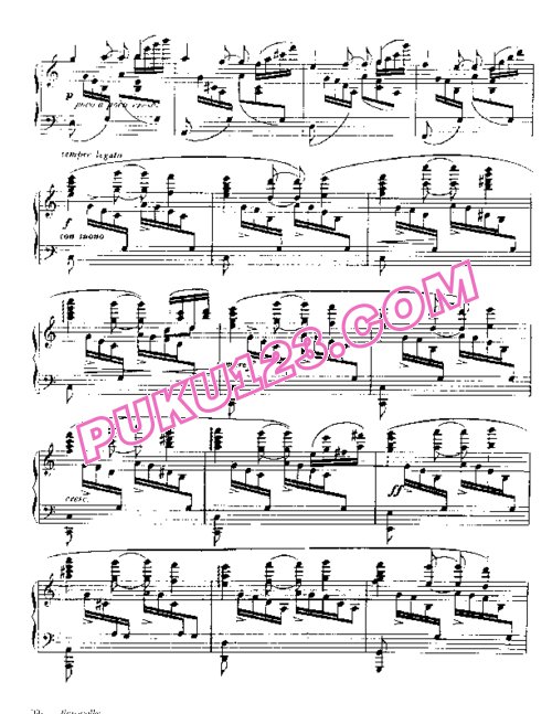 天天钢琴网-免费下载Barcarolle No. 1 in a minor, Op.26