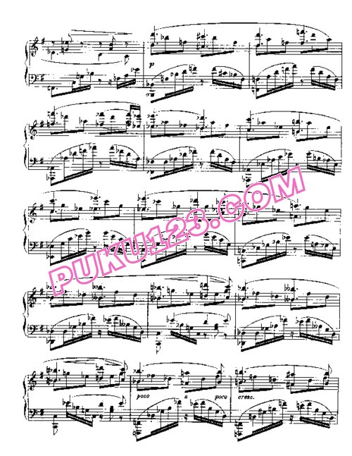 天天钢琴网-免费下载Barcarolle No. 2 in G, Op.41