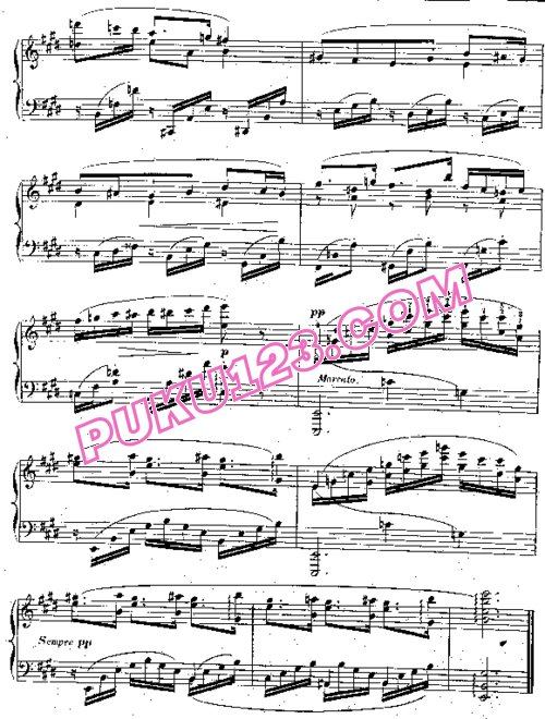 天天钢琴网-免费下载Fauré - Cortot - Dolly Suite Op.56 - solo piano 柯尔托改编钢琴独奏版