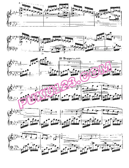 天天钢琴网-免费下载Impromptu No. 3 in A flat