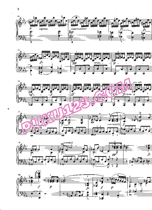 天天钢琴网-免费下载Field - Piano Sonata No.1 in E-flat Major Op.1-1
