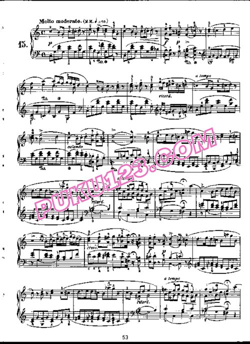 天天钢琴网-免费下载Field - Nocturne No.15 in C Major