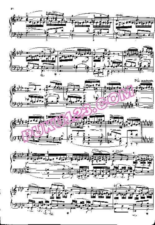 天天钢琴网-免费下载Field - Nocturnes No.3 in A-flat Major