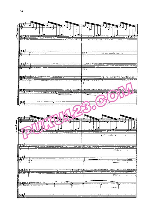 天天钢琴网-免费下载Franck - Variations Symphoniques - Full Score