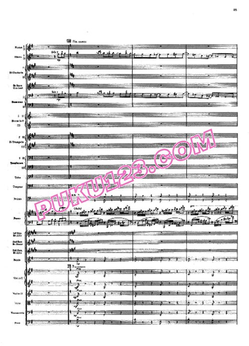 天天钢琴网-免费下载Gershwin - Rhapsody in Blue - Full Score