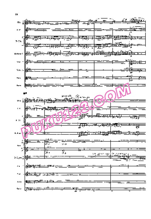 天天钢琴网-免费下载Gershwin - Piano Concerto in F Major - Full Score