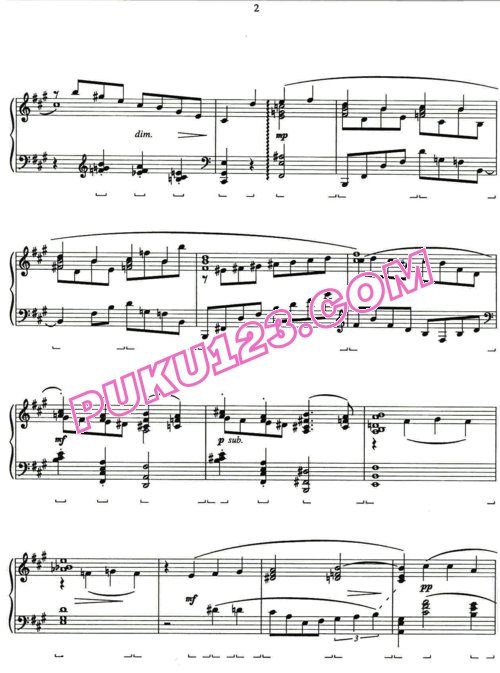 天天钢琴网-免费下载Earl Wild - Gershwin Etude 2.Somebody Loves Me