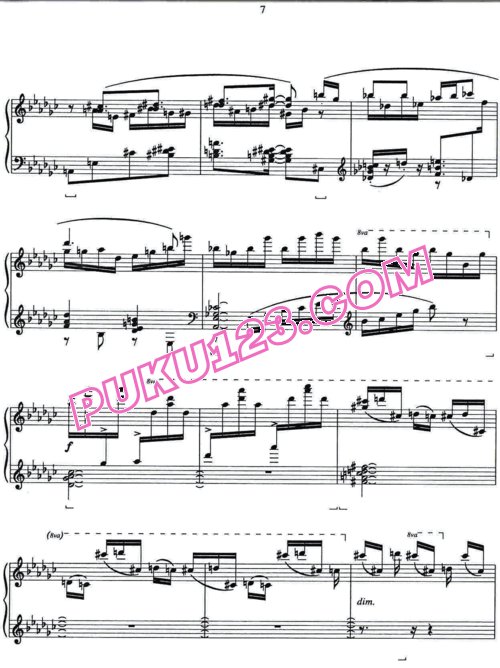 天天钢琴网-免费下载Earl Wild - Gershwin Etude 6 I Got Rythm 