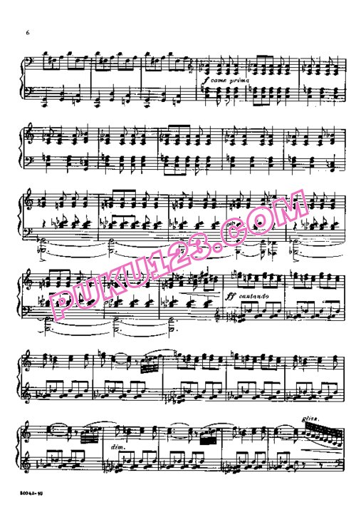 天天钢琴网-免费下载Ginastera - 12 American Preludes Op.12