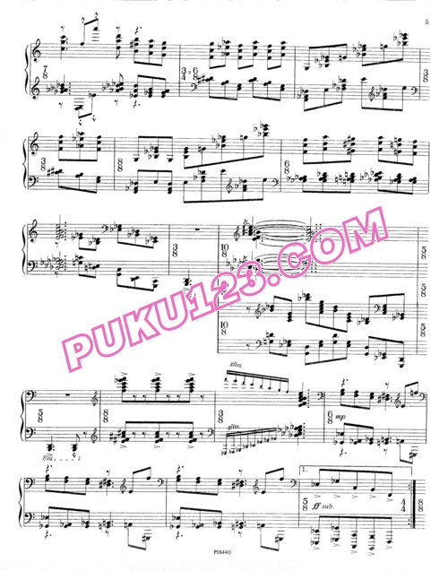 天天钢琴网-免费下载Ginastera - Piano Sonata No.3 Op.55