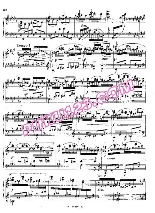 天天钢琴网-免费下载Glazunov - Trois Morceaux Op.49