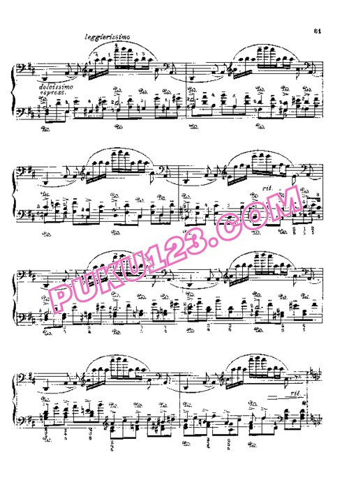 天天钢琴网-免费下载Godowsky - Chopin - Etudes Complete part.2