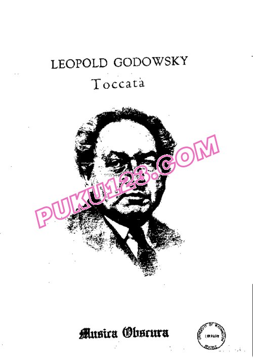 天天钢琴网-免费下载Godowsky.-.op.13.-.Toccata