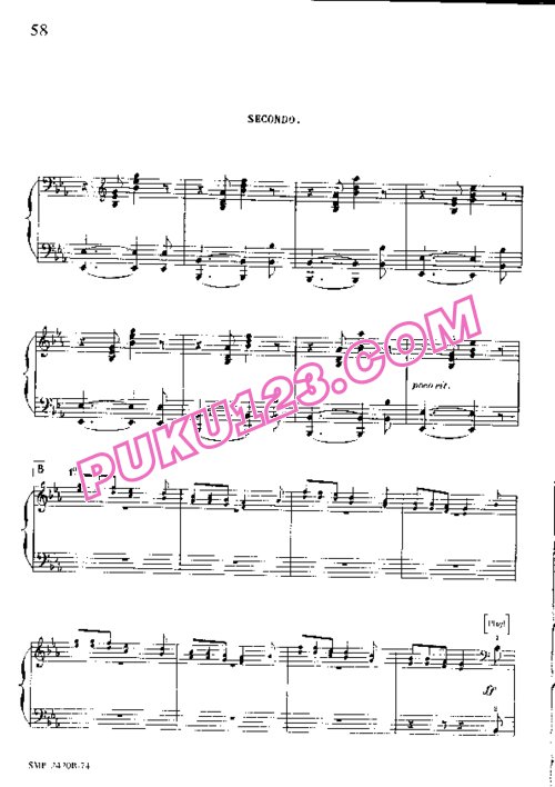 天天钢琴网-免费下载Gottschalk - La Jota Aragonesa Op.14 - 4 Hands 四手联弹版