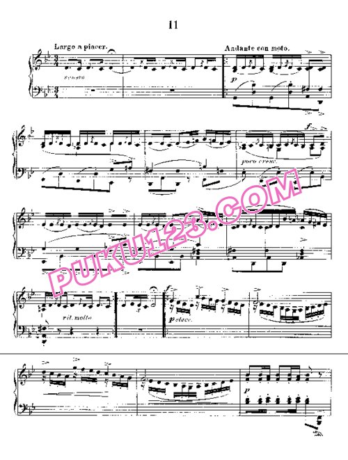 天天钢琴网-免费下载12 Spanish Danses - 11