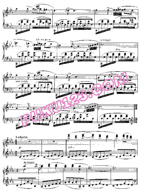 天天钢琴网-免费下载12 Spanish Danses - 2