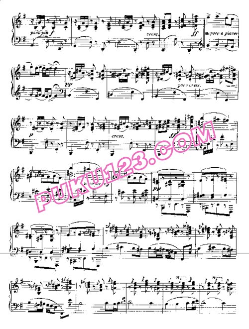 天天钢琴网-免费下载12 Spanish Danses - 7