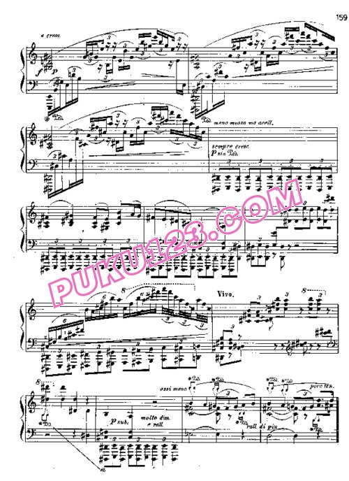 天天钢琴网-免费下载Granados - Allegro de Concierto