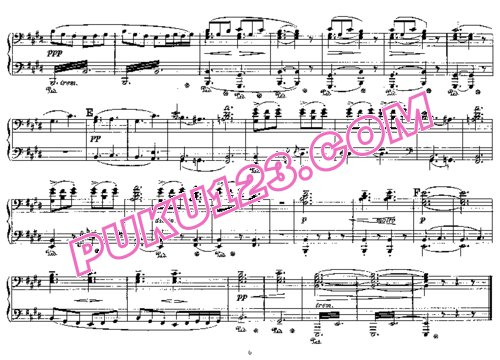 天天钢琴网-免费下载Grieg - Peer Gynt Suite no.1 - 4 hands 四手联弹版
