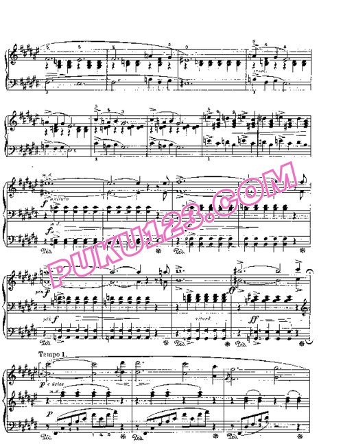 天天钢琴网-免费下载Lyric Pieces, Op.43, No.6