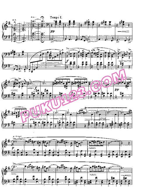 天天钢琴网-免费下载Lyric Pieces, Op.47, No.1
