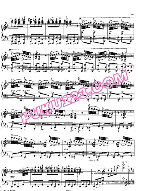 天天钢琴网-免费下载Lyric Pieces, Op.54, No.3--March of the Dwarfs