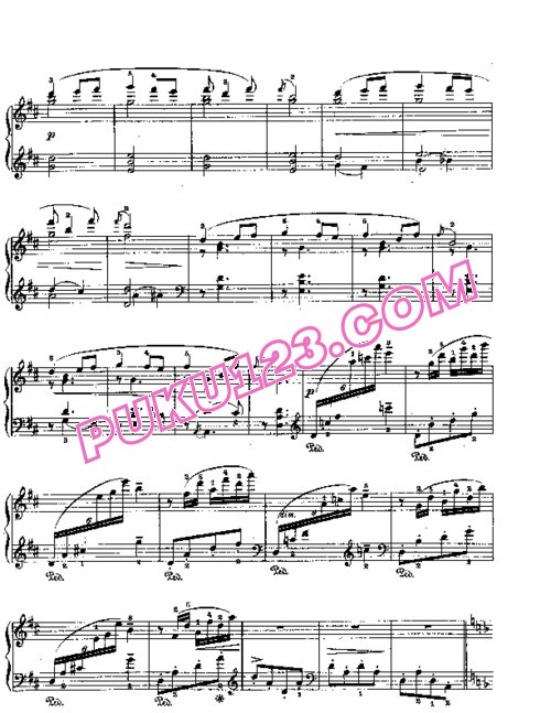 天天钢琴网-免费下载Lyric Pieces, Op.54, No.3--March of the Dwarfs
