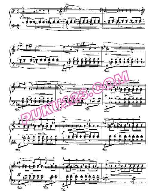 天天钢琴网-免费下载Lyric Pieces, Op.54, No.4--Nocturne