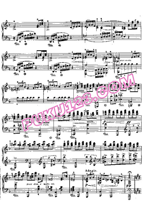 天天钢琴网-免费下载Lyric Pieces, Op.57, No.1
