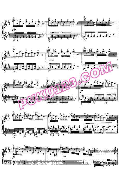 天天钢琴网-免费下载Lyric Pieces, Op.62, No.4