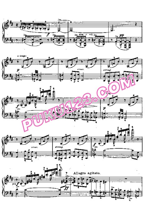 天天钢琴网-免费下载Lyric Pieces, Op.65, No.3