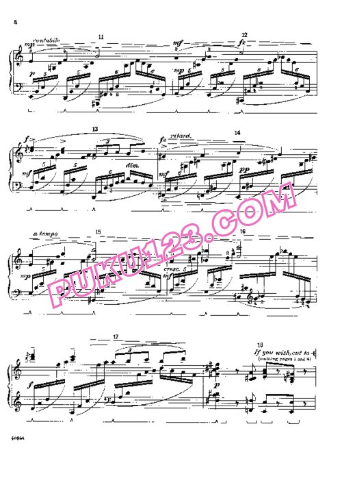 天天钢琴网-免费下载Grieg - Grainger - Piano Concerto in a Minor Op.16 Mov.1 - Solo Piano 葛仁杰改编第一乐章(钢琴独奏版)