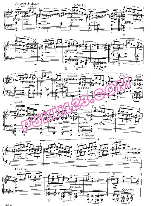 天天钢琴网-免费下载Grieg - Ballade Op.24
