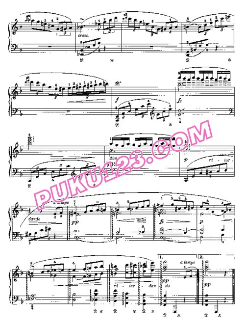 天天钢琴网-免费下载Grieg - 4 Album Leaves Op.28