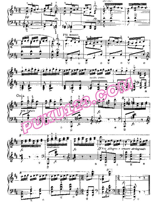 天天钢琴网-免费下载Grieg - 25 Norwegian Folk Songs Op.17