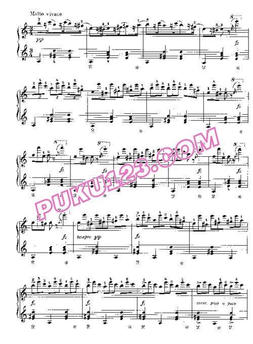 天天钢琴网-免费下载Grieg - Improvisata on Norwegian Folk Tunes Op.29