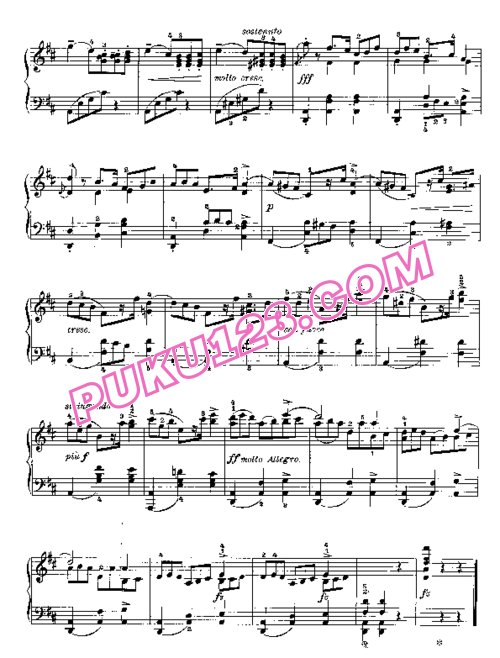 天天钢琴网-免费下载Grieg - 4 Humoresker Op.6