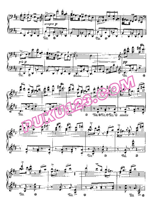 天天钢琴网-免费下载grieg72a