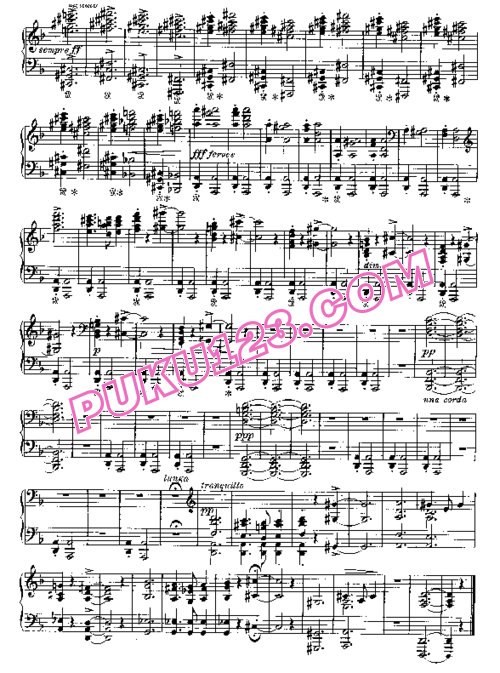 天天钢琴网-免费下载Grieg - Moods Op.73