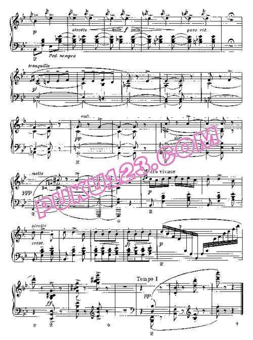 天天钢琴网-免费下载Grieg - Moods Op.73