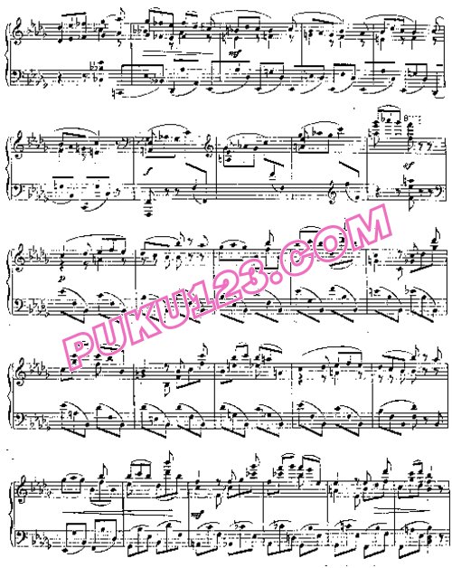 天天钢琴网-免费下载Liapunov - Tarantelle Op.25