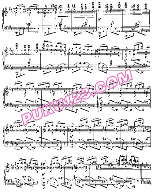 天天钢琴网-免费下载Liapunov - Tarantelle Op.25