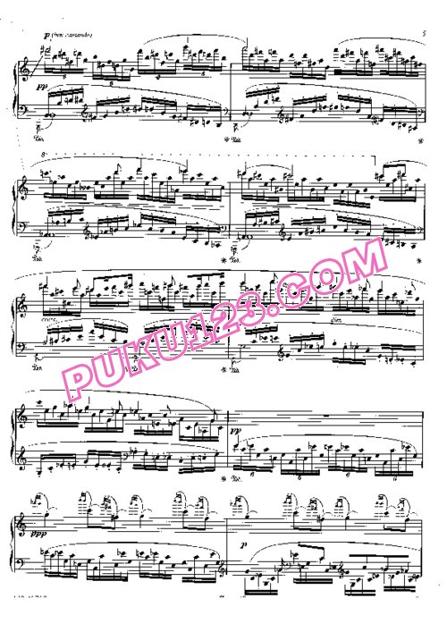 天天钢琴网-免费下载Liebermann - Nocturne No.4 Op.38